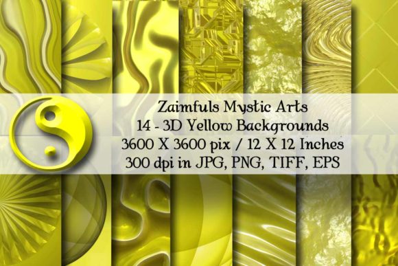 14 - 3D Yellow Backgrounds: A Complete Creative Guide