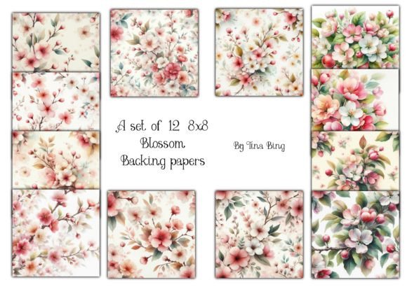 Blossom Backgrounds: Infusing Nature's Detail into Your Designs