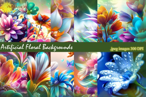 Elevate Projects with Artificial Floral Backgrounds