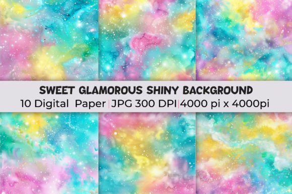 Elevate Your Aesthetic with Sweet Glamorous Shiny Backgrounds