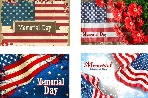 Memorial Day Backgrounds: Elevate Your Design with Respect