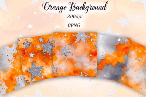 Orange Backgrounds: Vibrant Digital Assets for DIY Projects