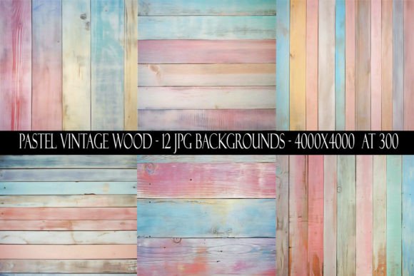 Pastel Vintage Wood Backgrounds: A Designer's Guide