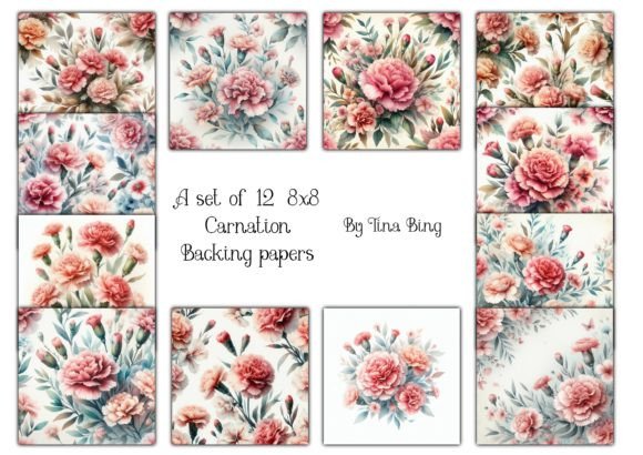 Unlocking Visual Depth with Carnation Backgrounds