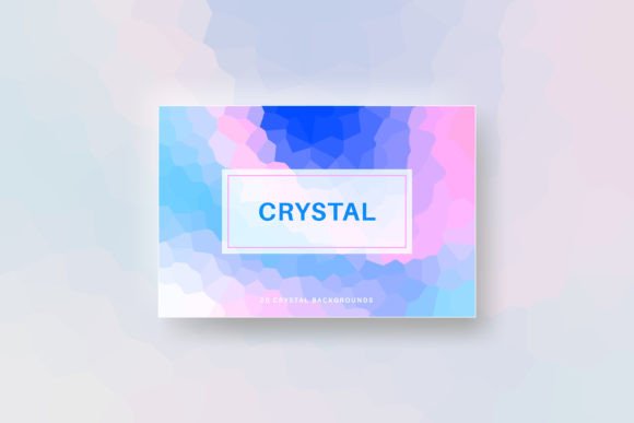 Vector Crystalize Backgrounds: A Sparkle for Every Design